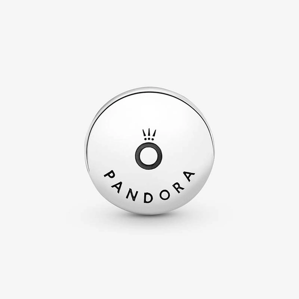 Rosafarbener Pavé-Clip von PANDORA, Schneller Versand - Nordicspectra.de