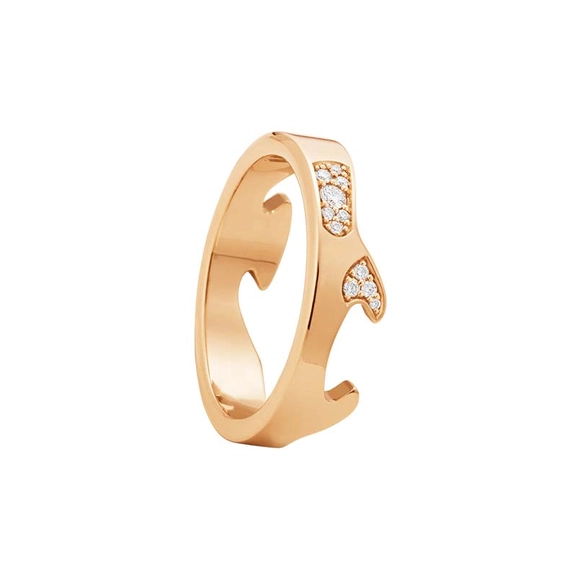 Fusion Ytterring Roséguld AB - Georg Jensen örhängen - Snabb frakt & paketinslagning - Nordicspectra.se