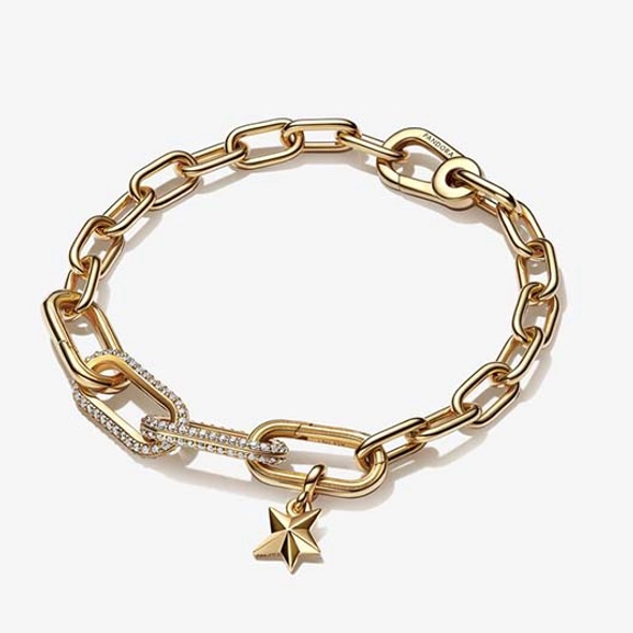 Pandora ME Faceted Star Mini Dangle Guld - PANDORA - Snabb frakt & paketinslagning - Nordicspectra.se
