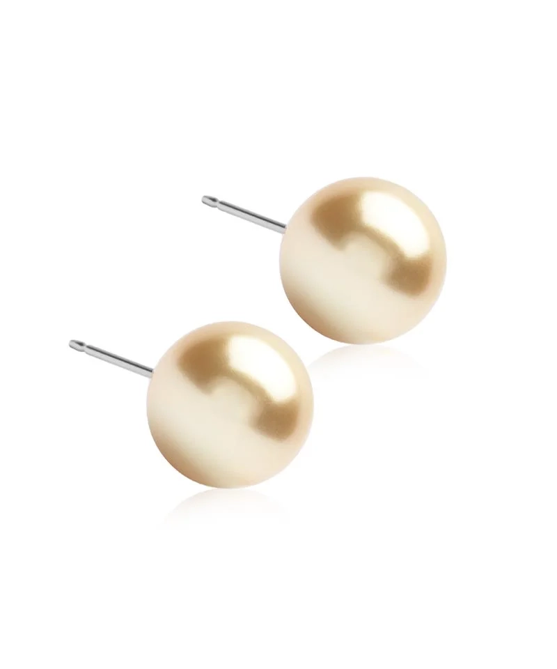 Blomdahl - NT Pearl 10 mm Golden Shimmer