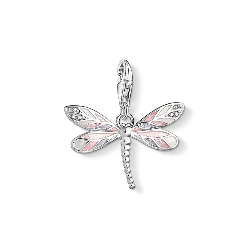 Thomas Sabo – Rosa Glittrande Slända Berlock
