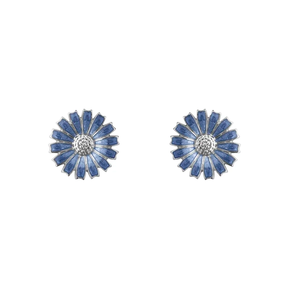 Daisy Blå Örhängen ⌀ 11 mm - Georg Jensen - Designsmycken med snabba & trygga leveranser - Nordic Spectra