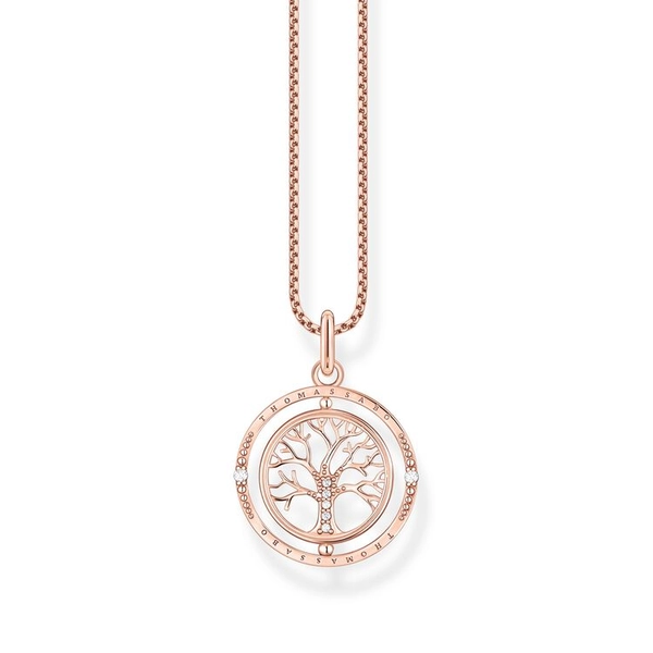 Kette Spinning Tree of Love Rosé von Thomas Sabo, Schneller Versand - Nordicspectra.de