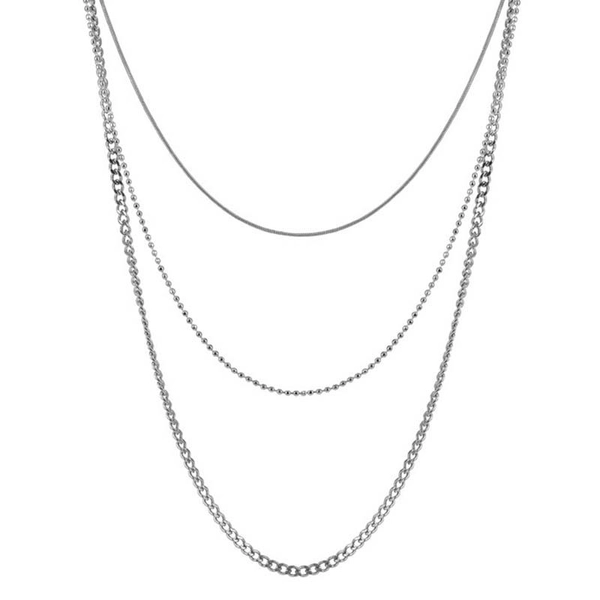 BETINA Kort Halsband Stål - Astrid & Agnes - Snabb frakt & paketinslagning - Nordicspectra.se