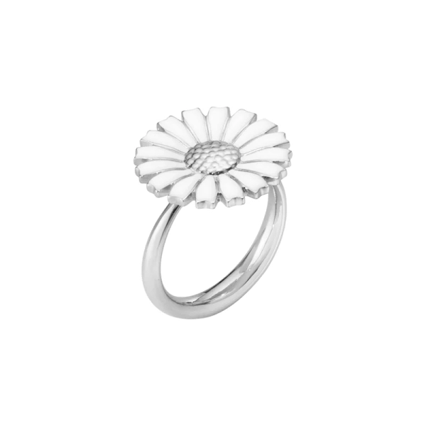 Daisy Vit Ring - Georg Jensen - Designsmycken med snabba & trygga leveranser - Nordic Spectra