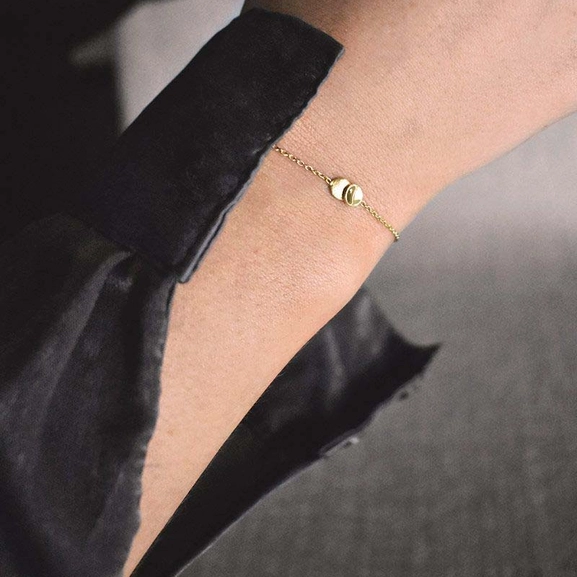Rocky Shore Drop Bracelet Gold Drakenberg Sjölin, Schneller Versand - Nordicspectra.de