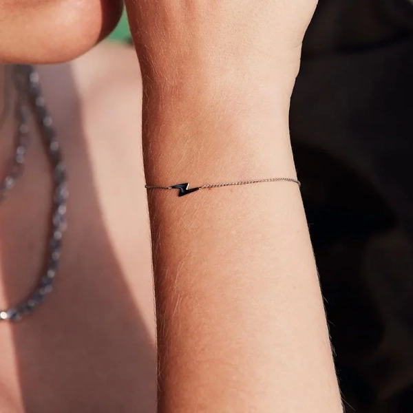Lightning Bracelet Steel - Edblad - Snabb leverans - Gratis paketinslagning