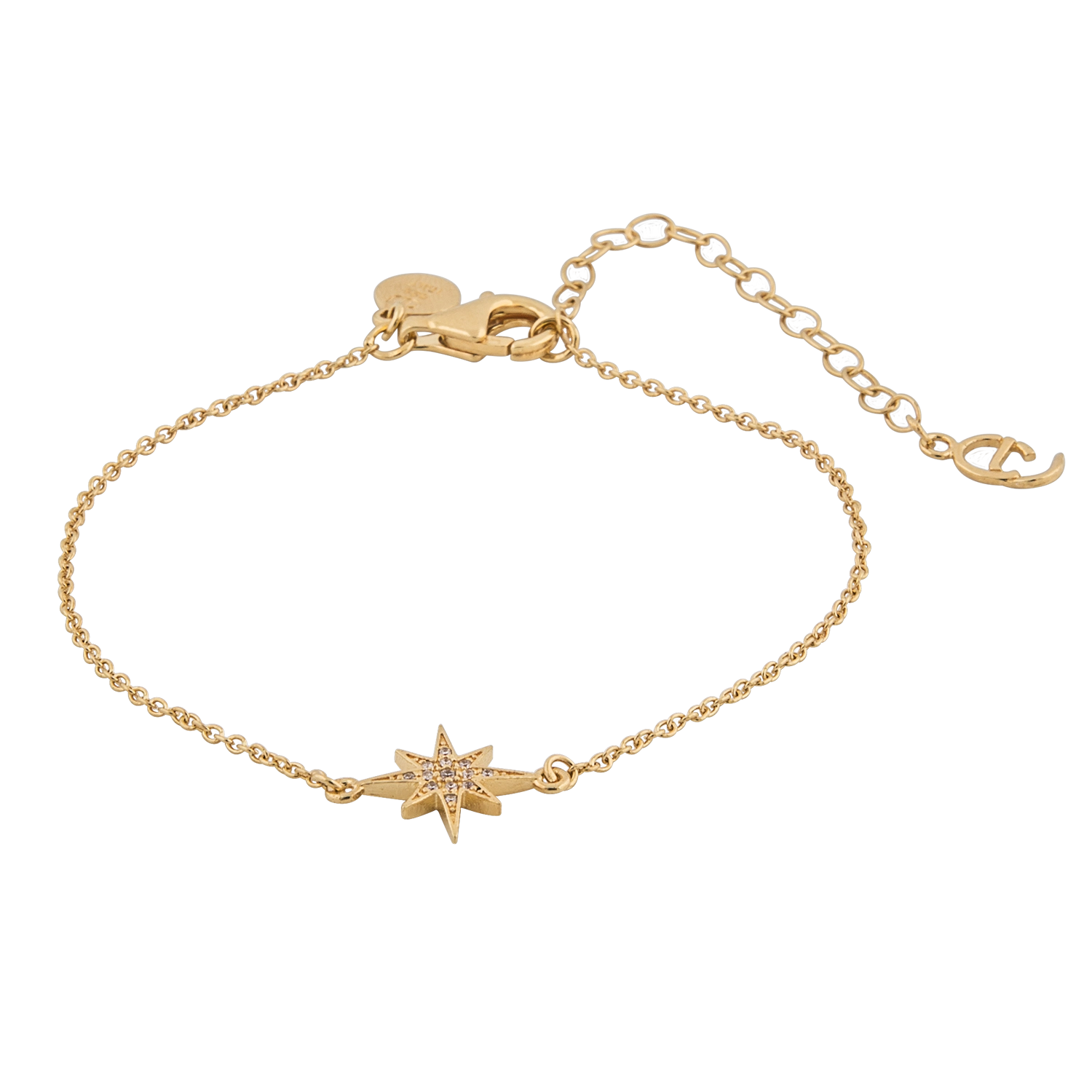 CU Jewellery - One Star Bracelet Gold