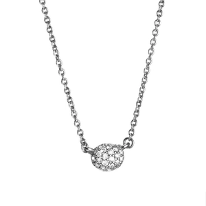 Love Bead Necklace - Diamonds White Gold - Efva Attling - Suuri valikoima & ilmainen lahjapaketointi - Nordicspectra.fi
