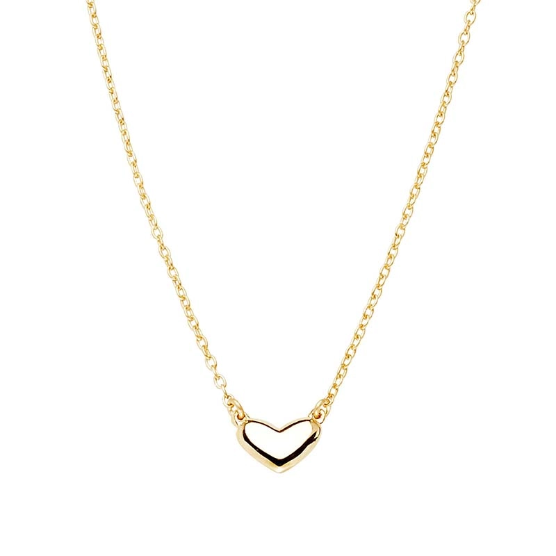 Drakenberg Sjölin - Loving Heart Medium Single Necklace Gold