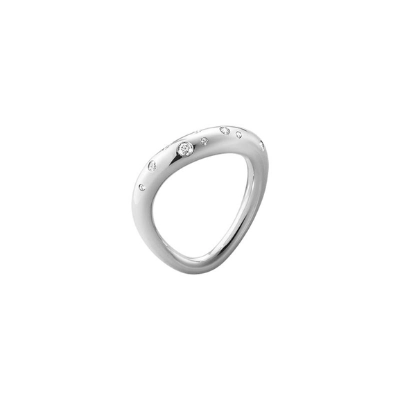 Offspring Ring med Diamanter - Georg Jensen ringar - Snabb frakt & paketinslagning - Nordicspectra.se