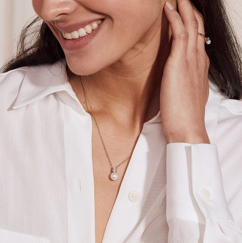 Luna Necklace L Gold - Edblad - Snabb frakt & paketinslagning - Nordicspectra.se