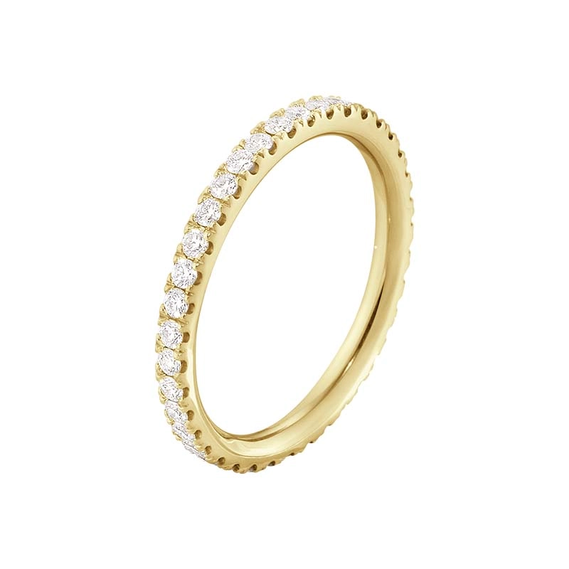 Georg Jensen – Aurora Allians Guld med Diamanter 0.46 ct