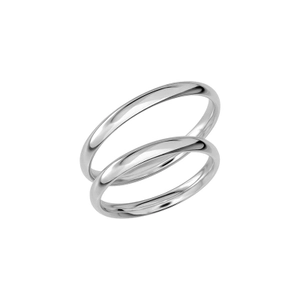 SR1044-2.5 White Gold - Wedding & engagement rings - Schalins - Scandinavian design - Nordic Spectra