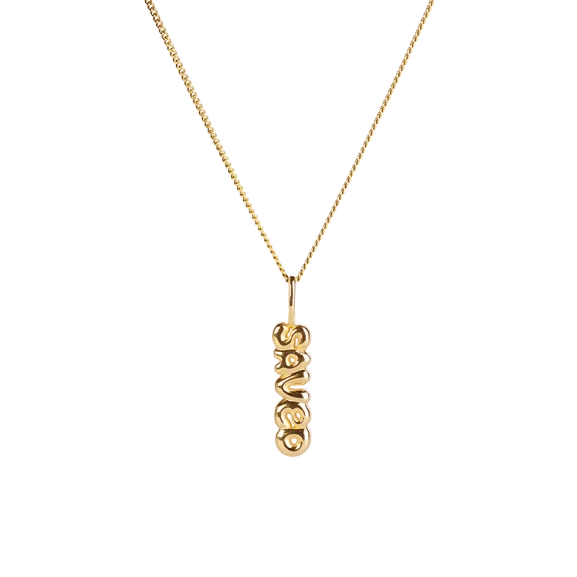 Saved Bubble Necklace Gold - Emma Israelsson - Schmuck im skandinavischen Design