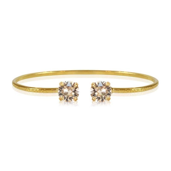 Classic Petite Bracelet Gold Silk - Caroline Svedbom - Nopea toimitus ja lahjapakkaus - Nordic Spectra
