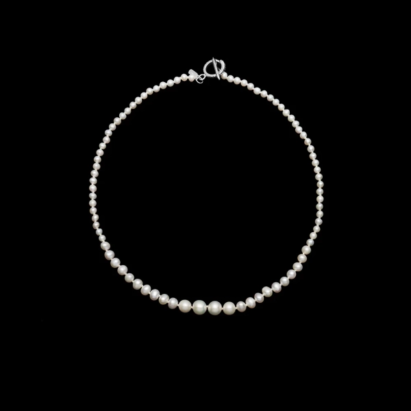 Graded Pearl Necklace - Maria Nilsdotter - 1-2 dagars leverans - Nordic Spectra