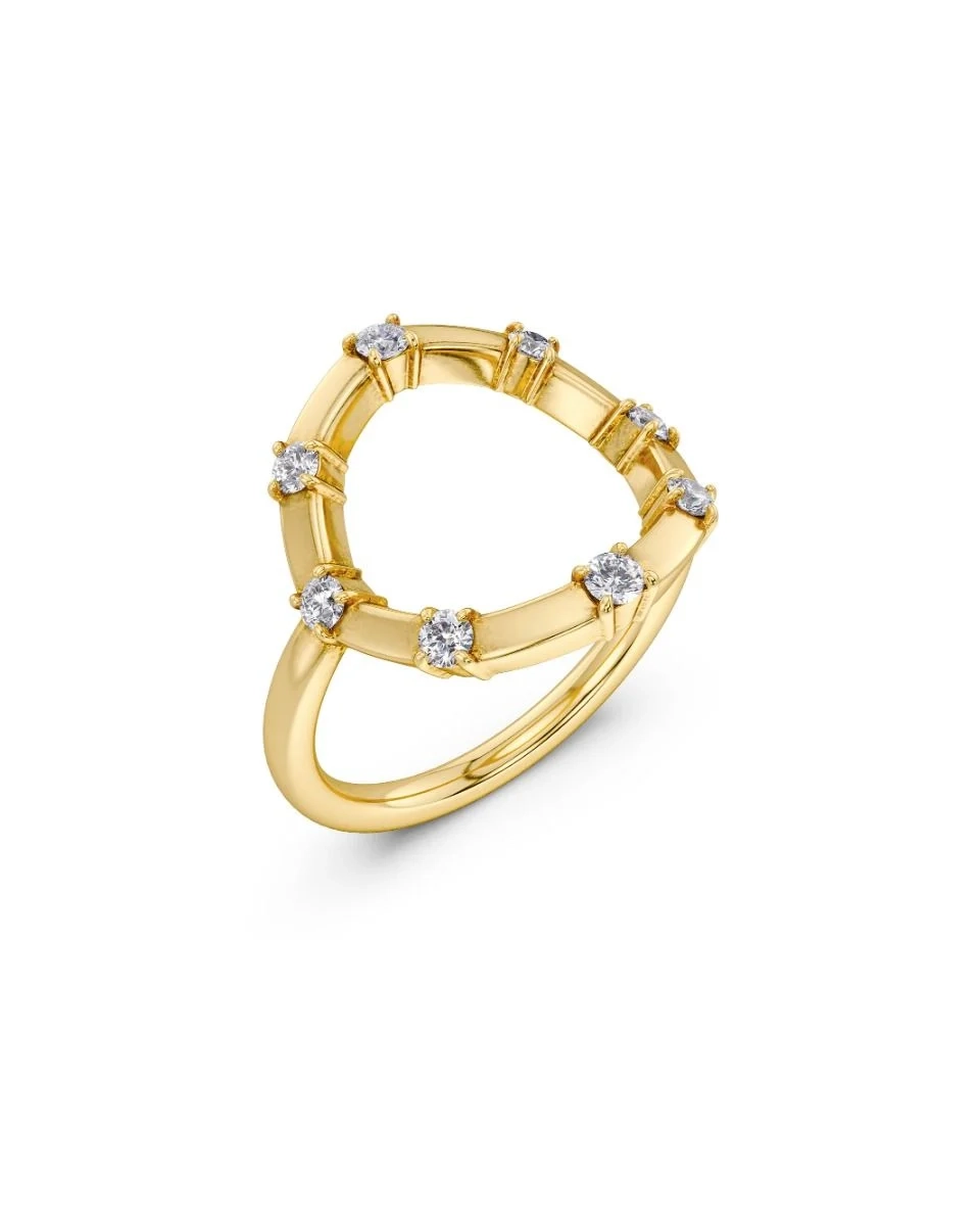 Edblad - Celeste Ring L Gold