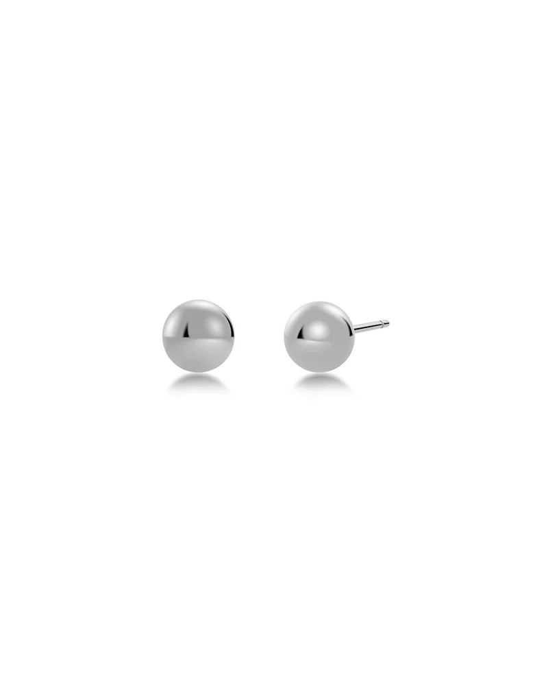 Plain Studs M Silver
