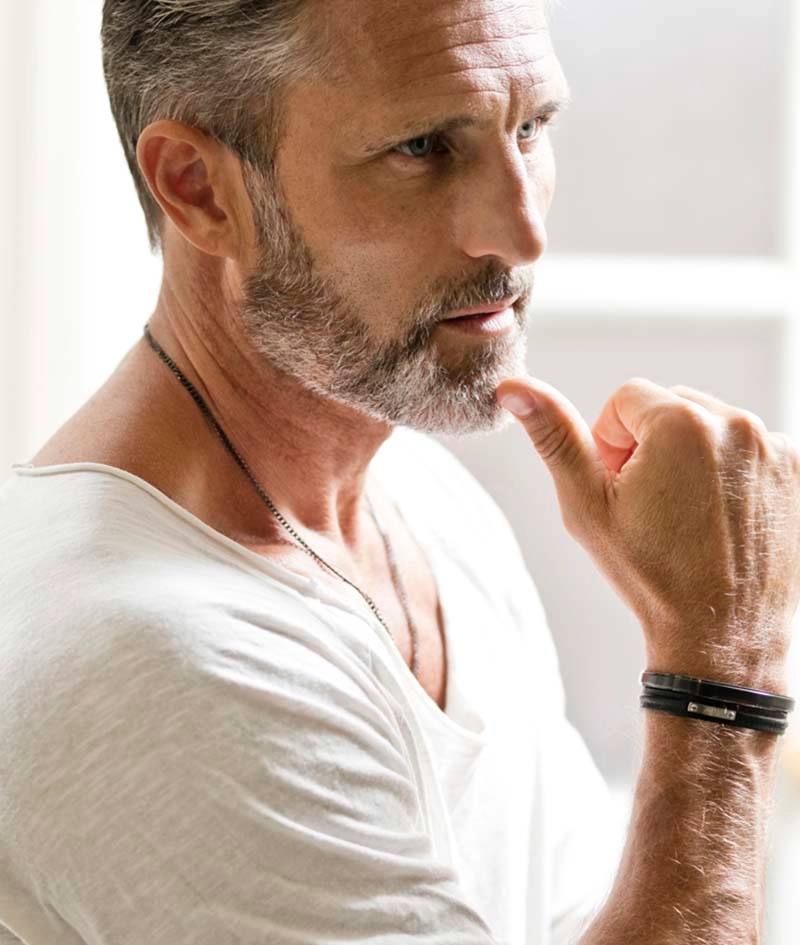 ESKIL Halsband Gun Metal - AROCK - Snabb frakt & paketinslagning - Nordicspectra.se
