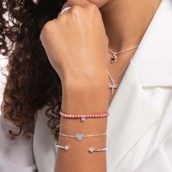 Armband Herz Mit Kugeln Silber von Thomas Sabo, Schneller Versand - Nordicspectra.de