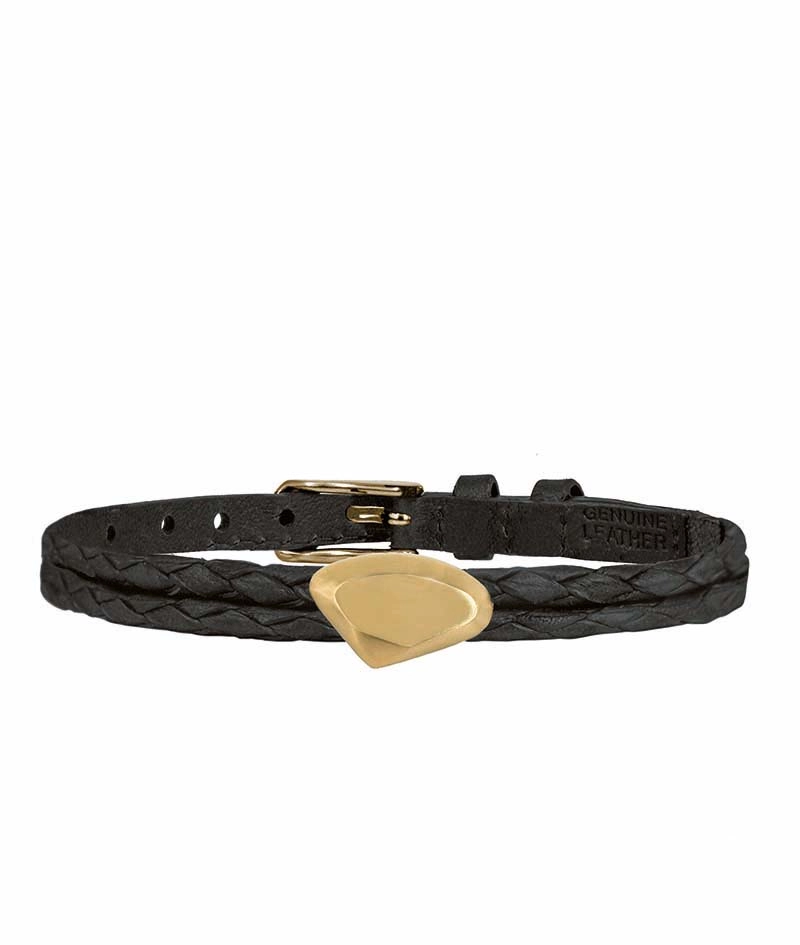 AROCK – BROOKLYN Armband Svart Guld