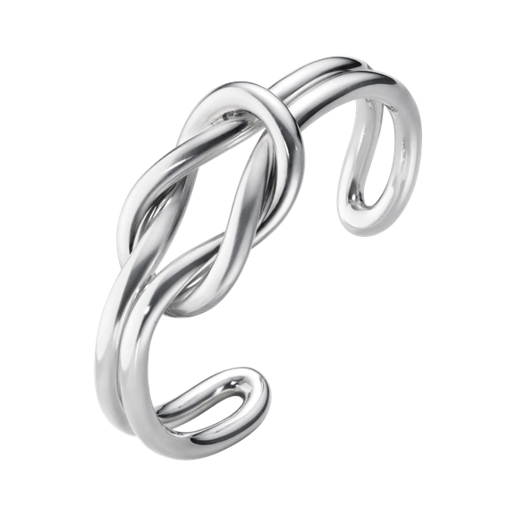 Love Knot Double Bangle - Georg Jensen örhängen - Snabb frakt & paketinslagning - Nordicspectra.se
