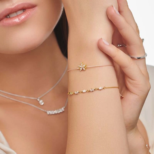 Armband Baguetteslipade Stenar Guld - Thomas Sabo armband - Snabb frakt & paketinslagning - Nordicspectra.se