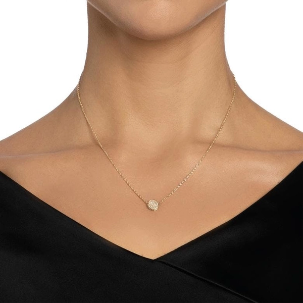 Love Bowl Mini & Stars Necklace White Gold - Efva Attling halsband - Snabb frakt & paketinslagning - Nordicspectra.se