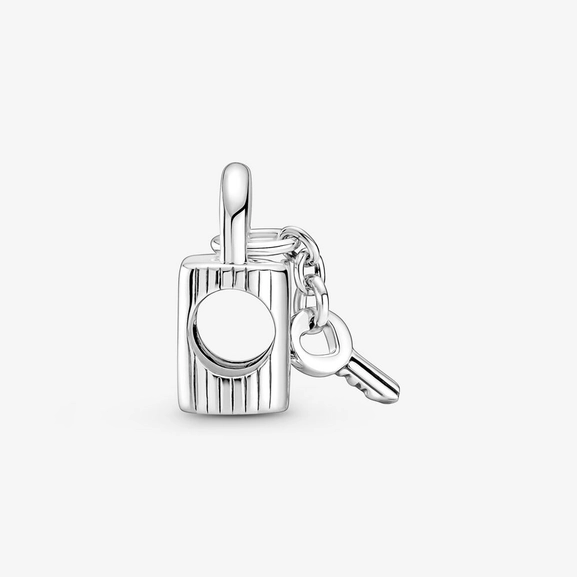 Vorhängeschloss & Herzschlüssel Charm von PANDORA, Schneller Versand - Nordicspectra.de