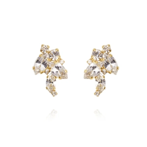 True Love Earrings Gold Crystal - Caroline Svedbom - Nopea toimitus ja lahjapakkaus