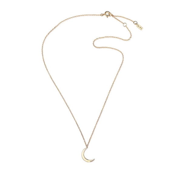 Pencez Moon Necklace Gold - Efva Attling - Skandinaviska Designsmycken - Nordic Spectra