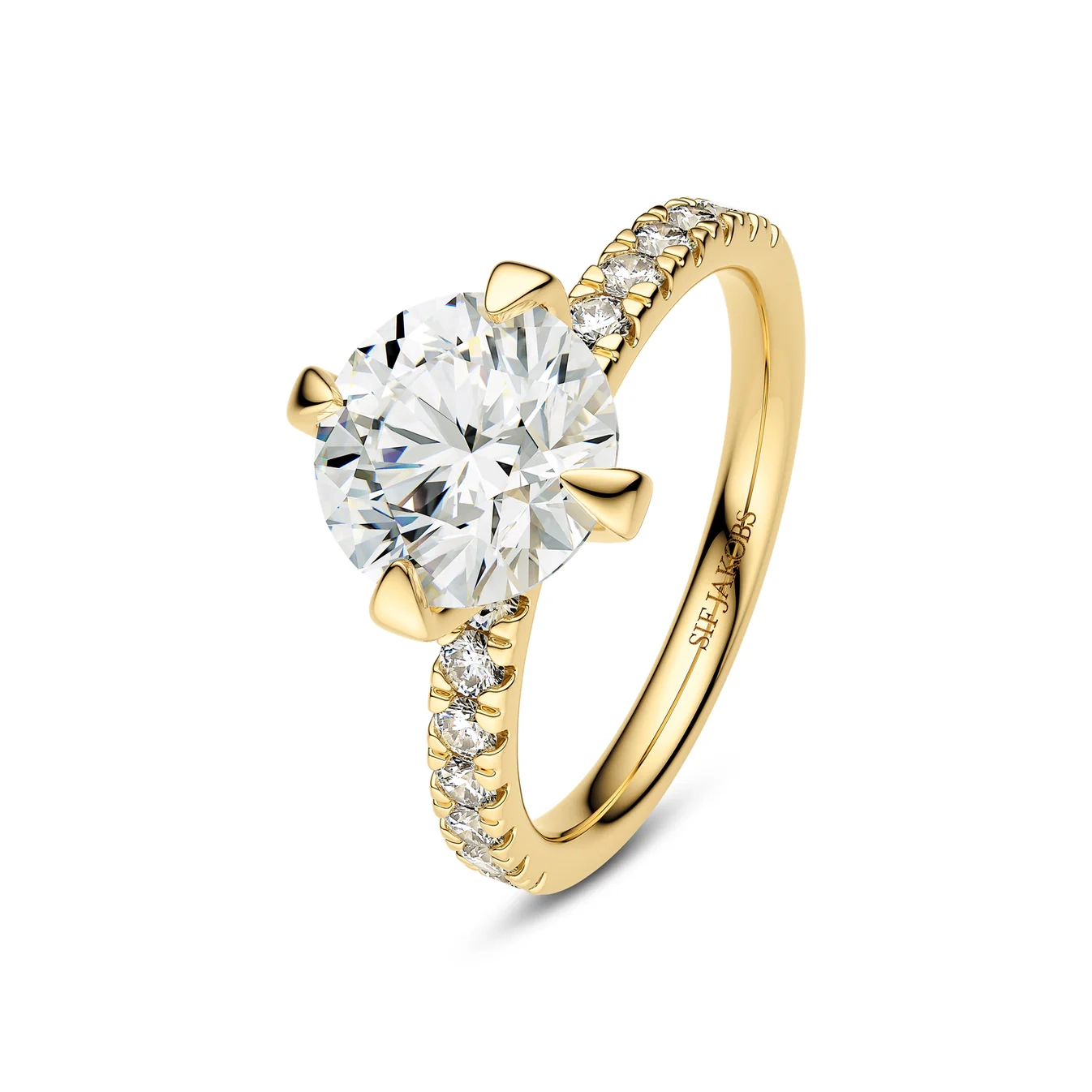 Venice Solitaire Altro Ring 14K Guld 2.32ct