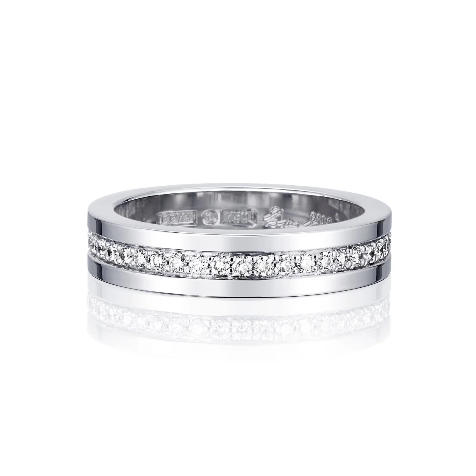 Efva Attling - 4&frac12; & Stars Ring Platinum
