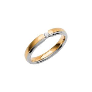 SR4003 Gold/White Gold - Wedding & engagement rings - Schalins - Scandinavian design - Nordic Spectra
