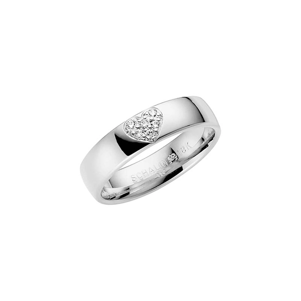 Nova White Gold - Wedding & engagement rings - Schalins - Scandinavian design - Nordic Spectra