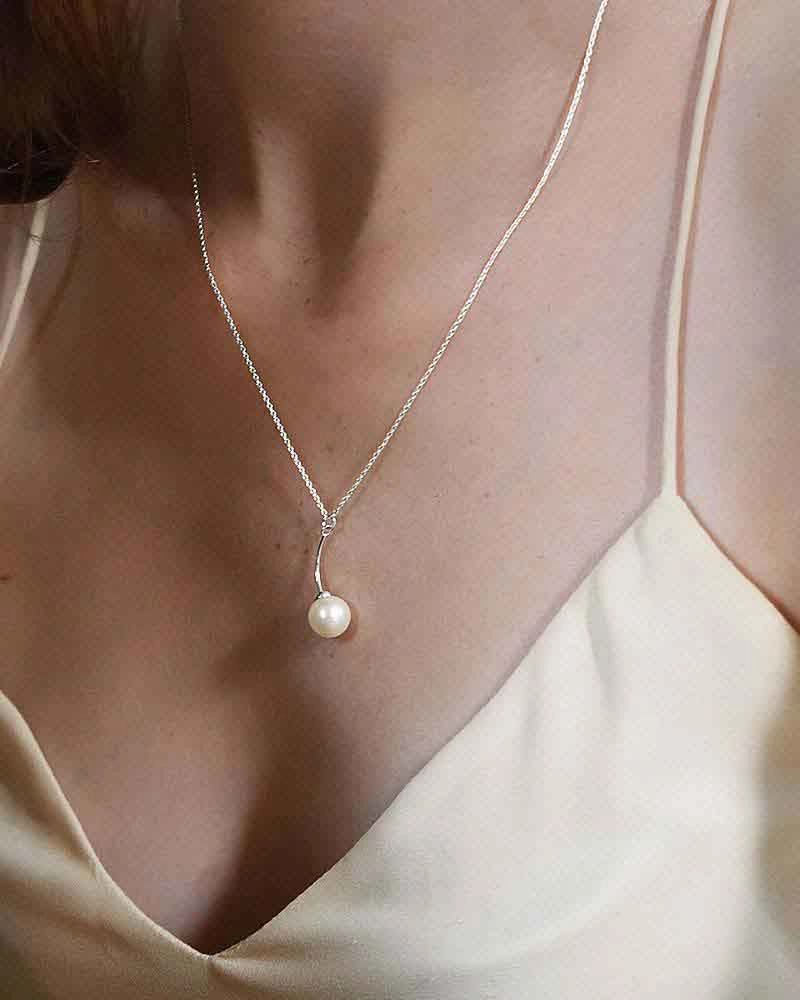 Le Pearl Single Necklace Drakenberg Sjölin, Schneller Versand - Nordicspectra.de