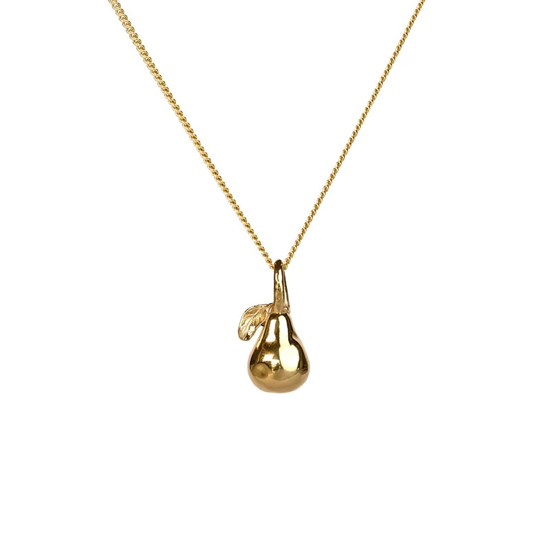Emma Israelsson - Pear Goodness Necklace Gold