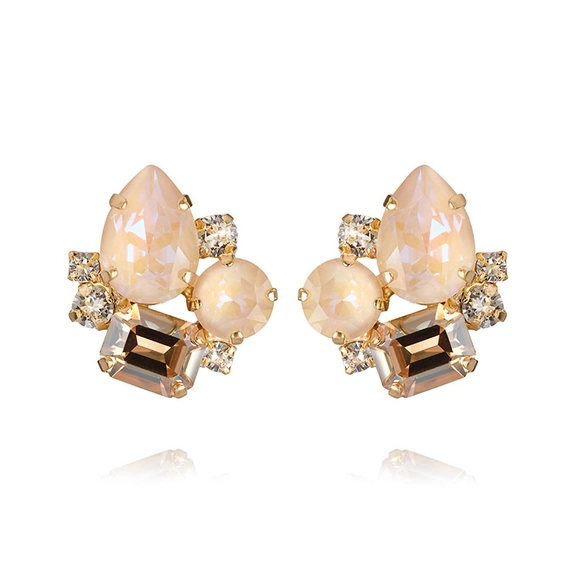 Angelina Earrings Gold Ivory Delite Combo - Caroline Svedbom - Nopea toimitus ja lahjapakkaus - Nordic Spectra