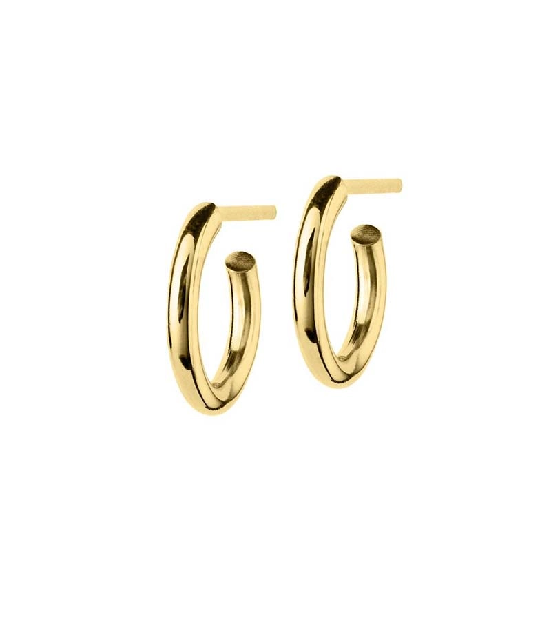 Hoops Earrings Gold Small - Edblad - Snabb frakt & paketinslagning - Nordicspectra.se