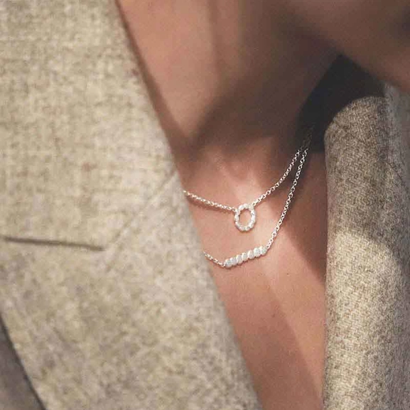 Halo Single Necklace Drakenberg Sjölin, Schneller Versand - Nordicspectra.de