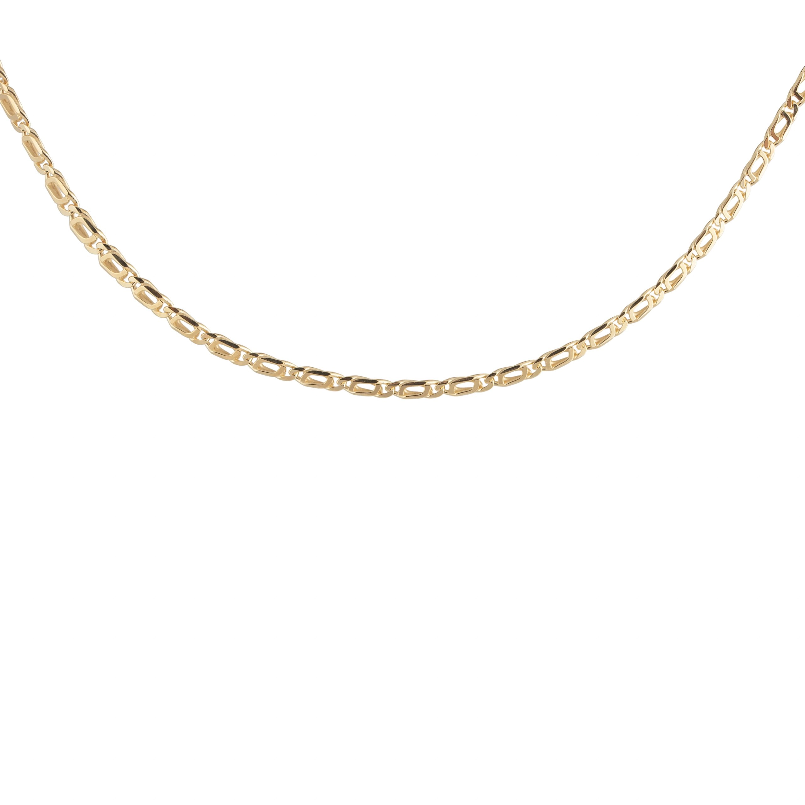 CU Jewellery - Victory Plain Necklace Gold