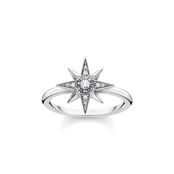 Ring med Stjärna & Stenar - Thomas Sabo ringar - Snabb frakt & paketinslagning - Nordicspectra.se
