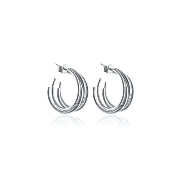 Chaos Hoop S Silver - Sophie By Sophie - Snabb frakt & paketinslagning - Nordicspectra.se