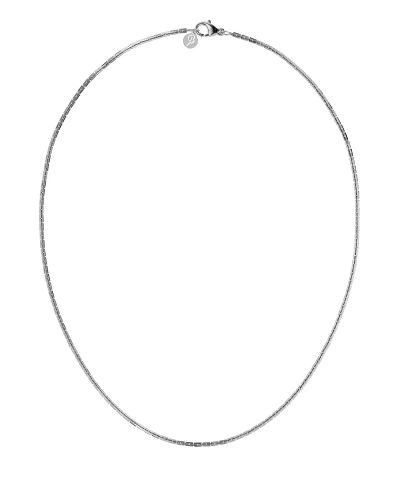 Edblad Square Link Necklace i stål