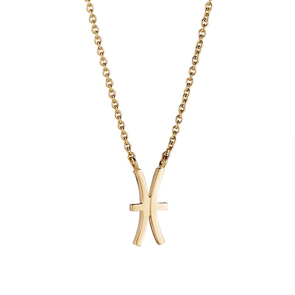 Double Trouble Necklace Gold - Efva Attling ringar - Snabb frakt & paketinslagning - Nordicspectra.se