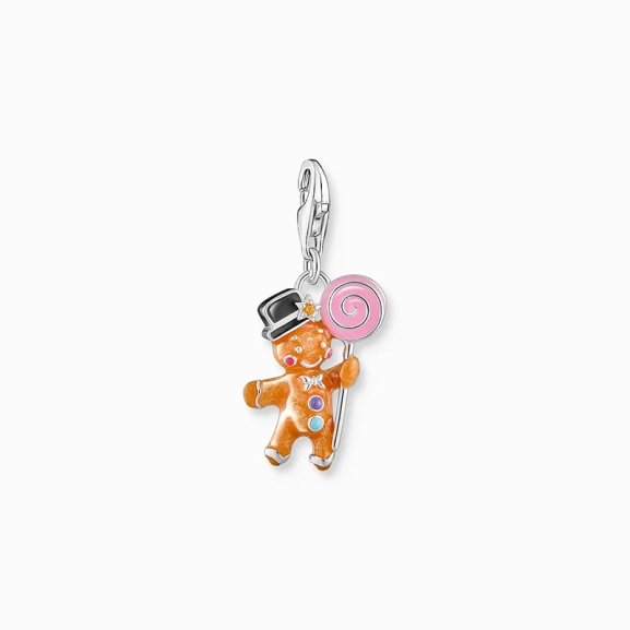 Charm-Anhänger Lebkuchenmännchen Silber - Thomas Sabo - Nordic Spectra