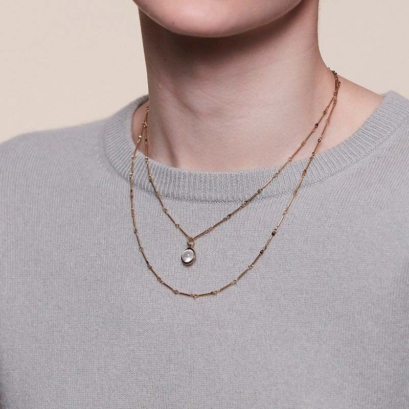 Charmentity Chain Bar Gold - Edblad - Snabb frakt & paketinslagning - Nordicspectra.se