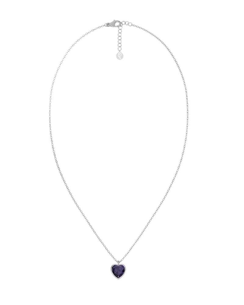 Bel Necklace Plum Steel - Edblad - Snabb leverans - Gratis paketinslagning