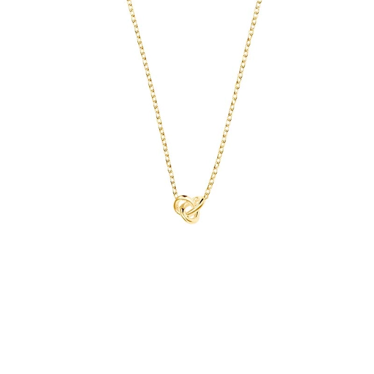 Le Knot Drop Necklace Gold - Drakenberg Sjölin Halsband - Snabb frakt & paketinslagning - Nordicspectra.se